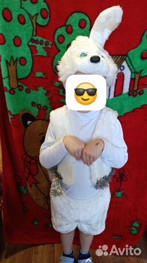 Костюм медведя детский 110 костюм зайца 110