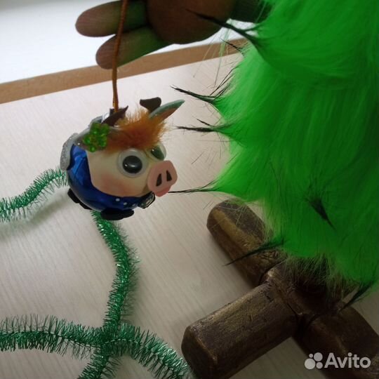Ёлочка Озорница эксклюзивная из меха