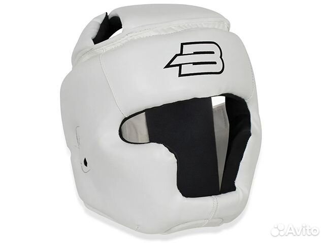 Шлем BoyBo для каратэ белый (р. S)