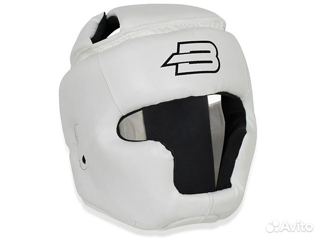 Шлем BoyBo для каратэ белый (р. S)