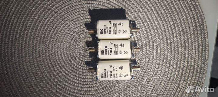 Плавкая вставка предохранителя ппни-33, габарит 0