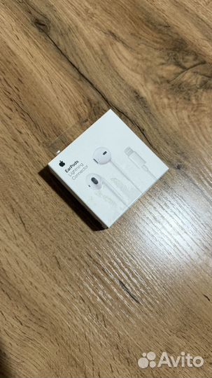 Наушники apple проводные lightning