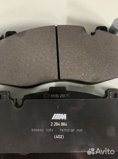 Колодки тормозные бмв х5м-х6м,F85/F86