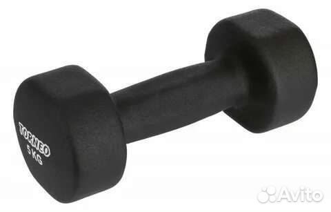 Гантели Torneo 5 кг, 2 штуки, новые