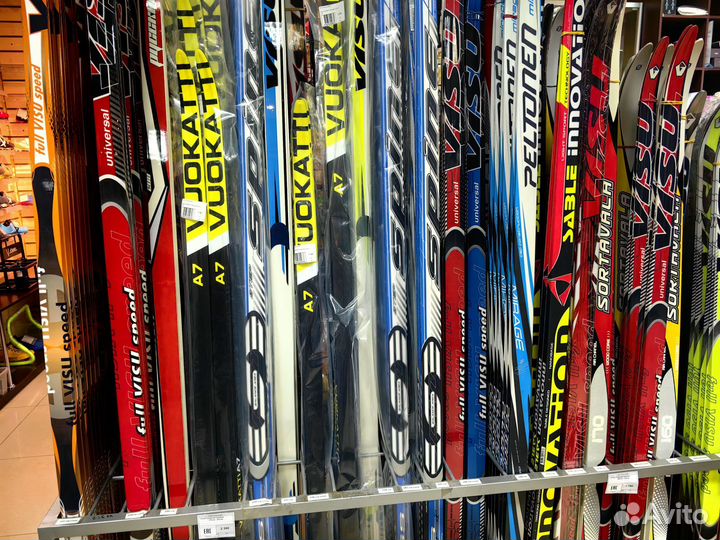 Лыжи в ассортименте