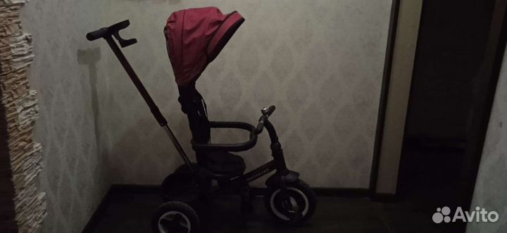 Детский велосипед с ручкой бу