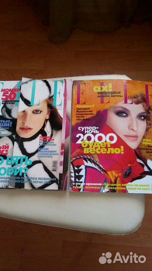 Журнал elle декабрь 2000 Новогодний выпуск