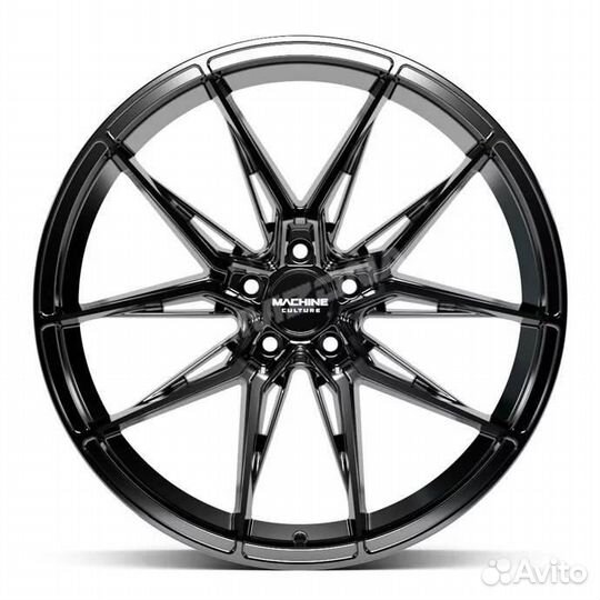 Литой диск в стиле vossen R20 5x108. Примерка коле