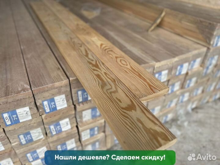 Палубная доска лиственница