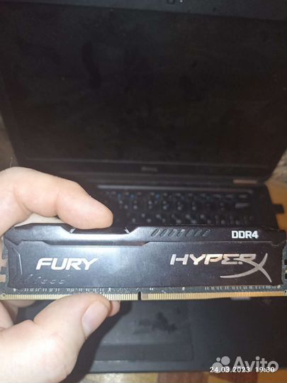 Оперативная память ddr4 16gb, hyperx fury 4 16gb