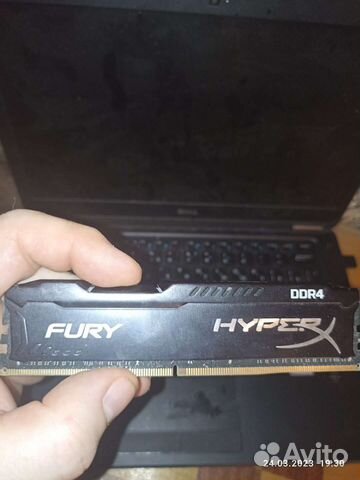 Оперативная память ddr4 16gb, hyperx fury 4 16gb