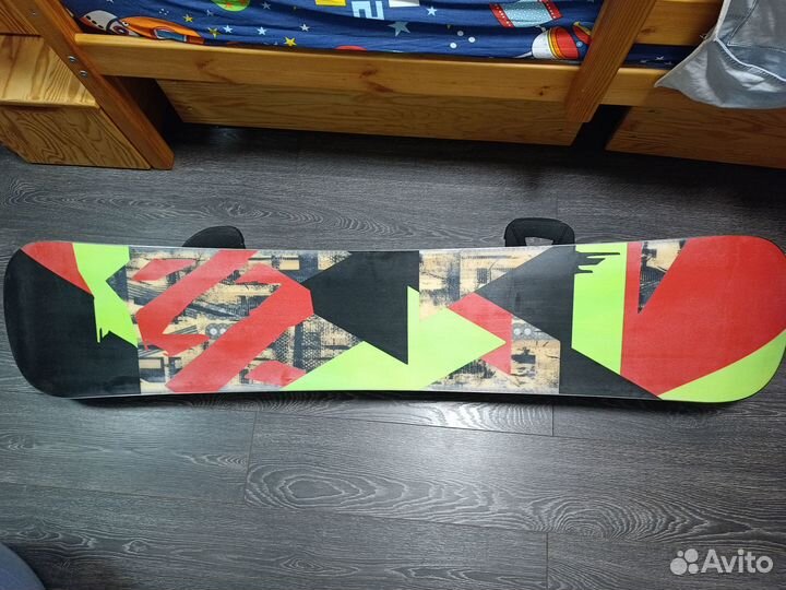 Сноуборд Volkl Dimension + крепления Burton Custom