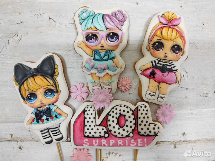 Имбирные пряники и топперы на заказ