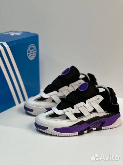 Кроссовки Adidas NiteBall purpleразмер 36-45