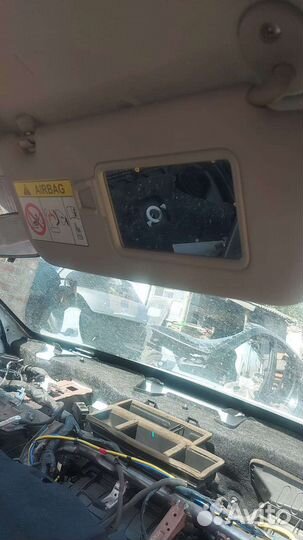 Hyundai solaris 2 солнцезащитный козырек правый