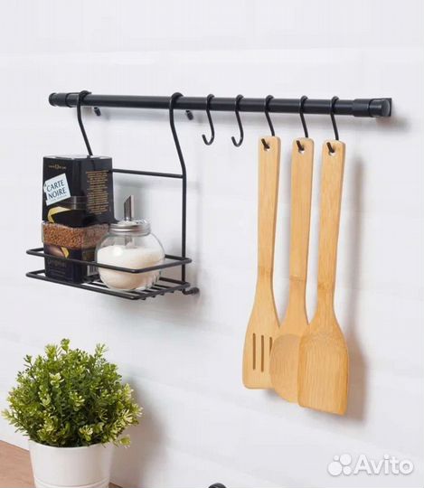 Рейлинг (вешалка) для кухни, новый