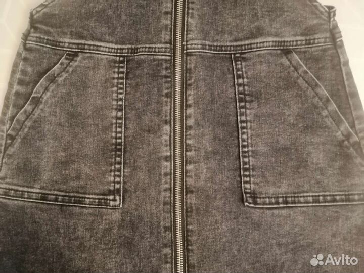 Джинсовый сарафан