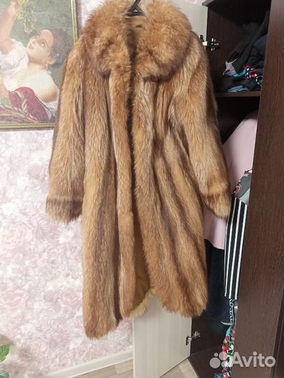 Шуба енотовая