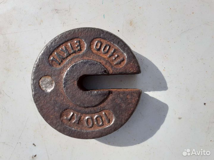 Гиря от весов