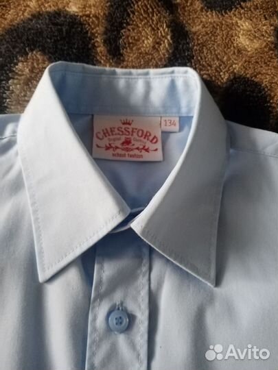 Рубашки (2 шт) на мальчика 134 р