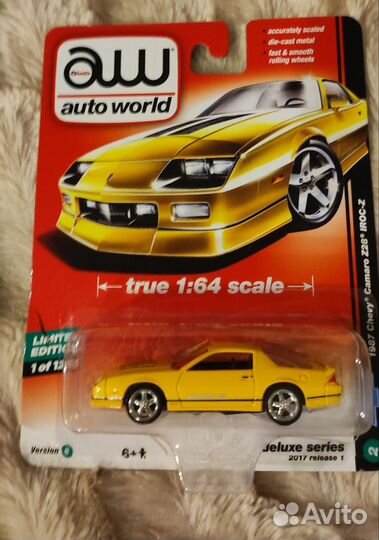 Auto world chevy camaro