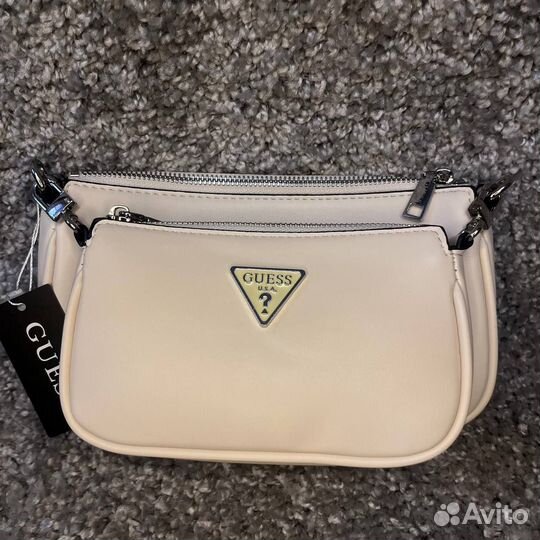 Сумка Guess бежевая