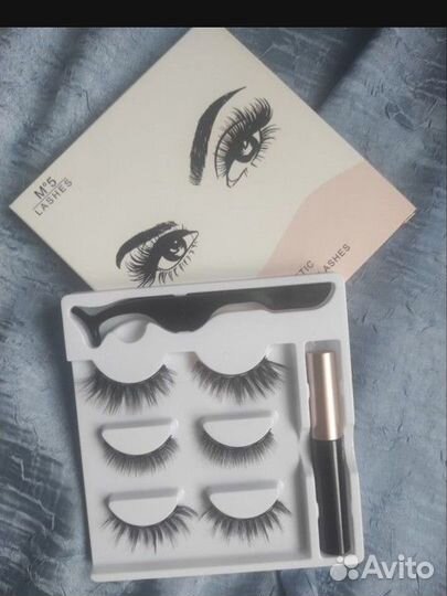 Магнитные накладные ресницы оптом