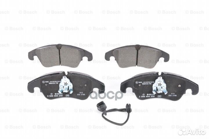 Колодки audi A4/A5 1.8-3.2FSI 2007 bosch0 98