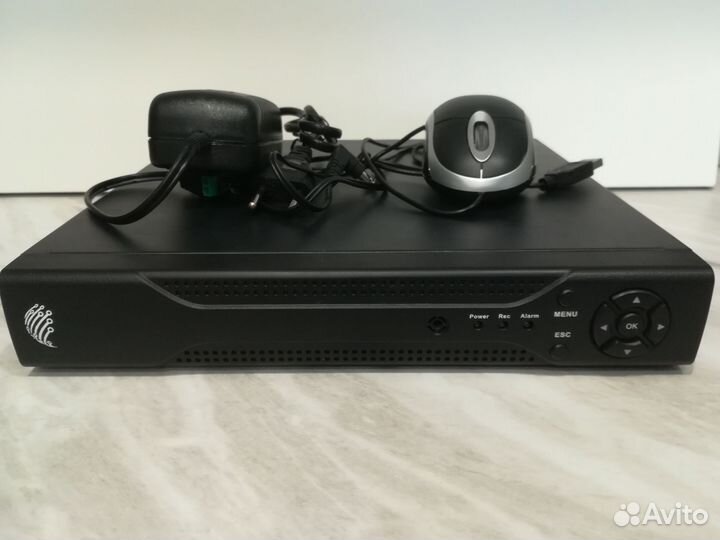 Видеорегистратор 4х канальный для видеонаблюдения