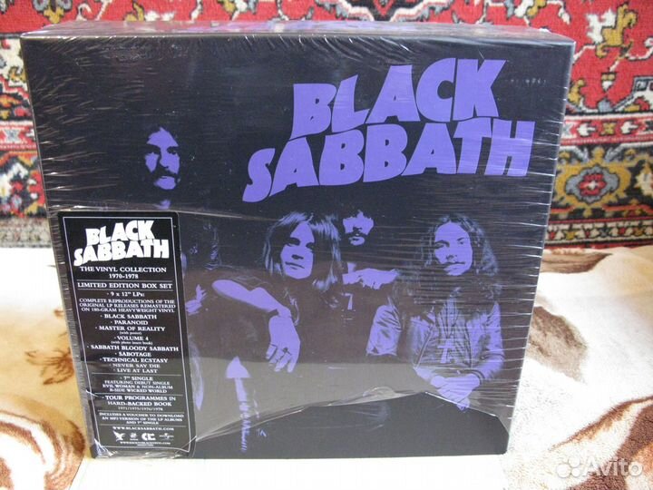 Black Sabbath The Vinyl Collection 1970-1978 Box