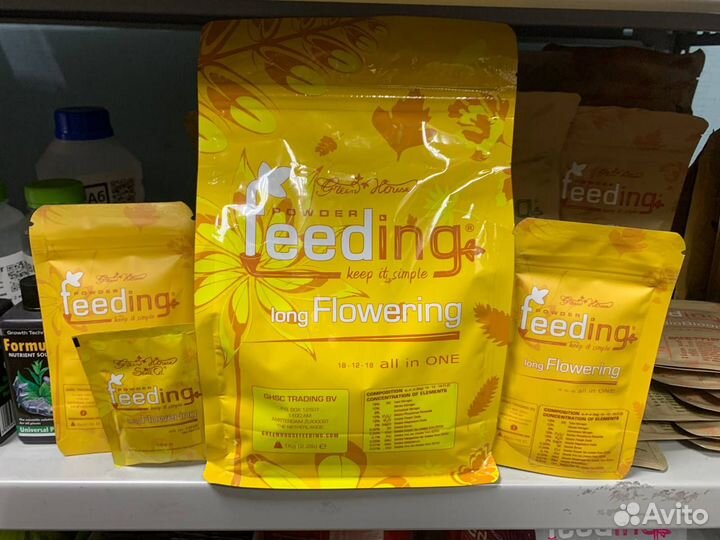 Удобрение Powder Feeding Long Flowering 1 кг