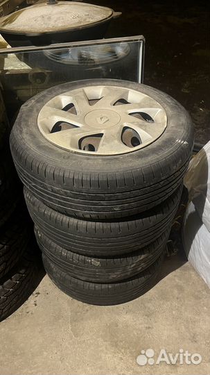 185/65 r15 летняя резина Рено 4/100