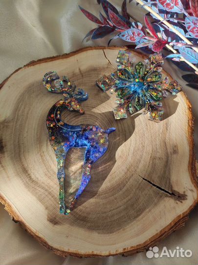 Ёлочные игрушки ручной работы