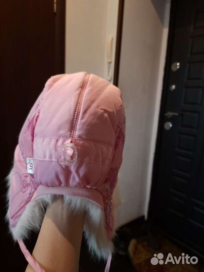 Шапка зимняя для девочки 48 50