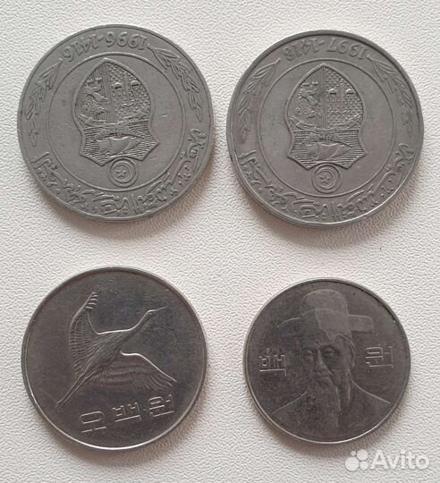 Монеты иностранные обмен