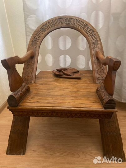 Антикварное старинное коесло дуга,топоры