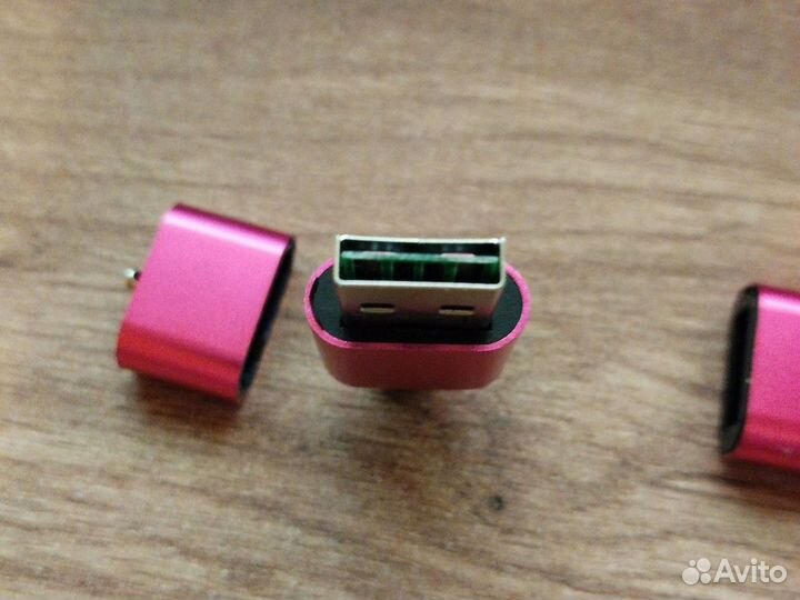 Картридер, подключение type-C USB и USB