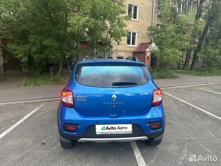 Renault Sandero Stepway 1.6 AT, 2017, 83 000 км