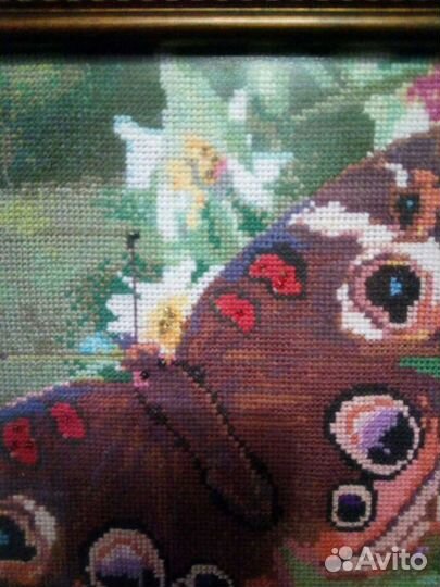 Картина вышивка