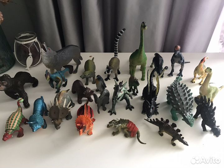 Фигурки животных динозавры