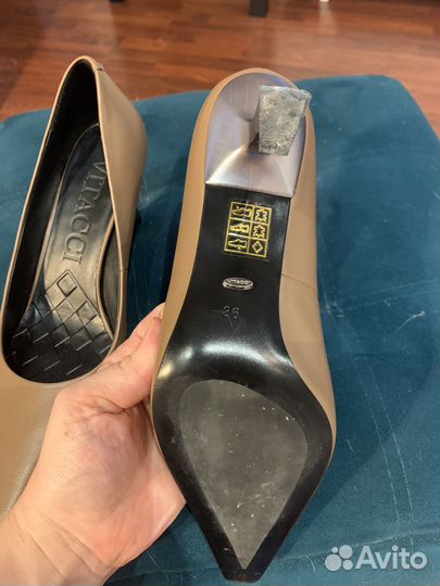 Туфли кожаные 36
