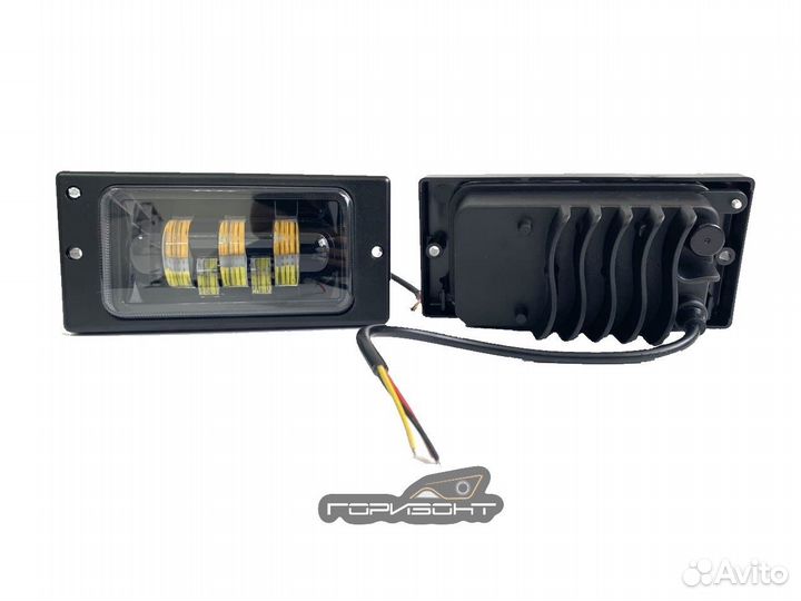 LED Диодные птф двухреж.ваз 2110-15,камаз,Нива(EA)