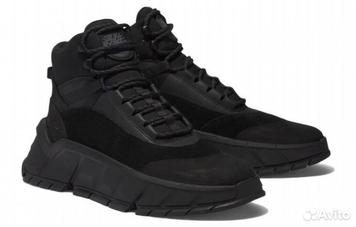 Timberland Turbo Low Hiking Sneaker 'Black Nubuck' (44)