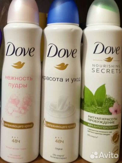 Дезодорант dove,rexona