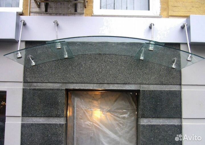 Стеклянные навесы