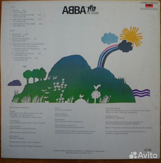 Abba LP Винил