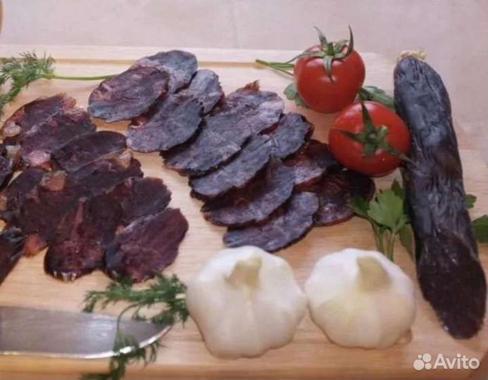 Конская колбаса, махан