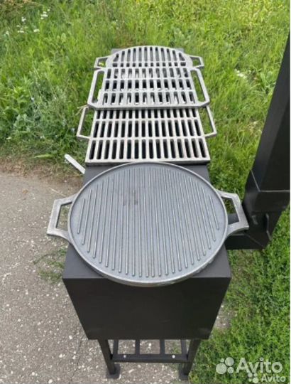 Чугунная решетка для гриля