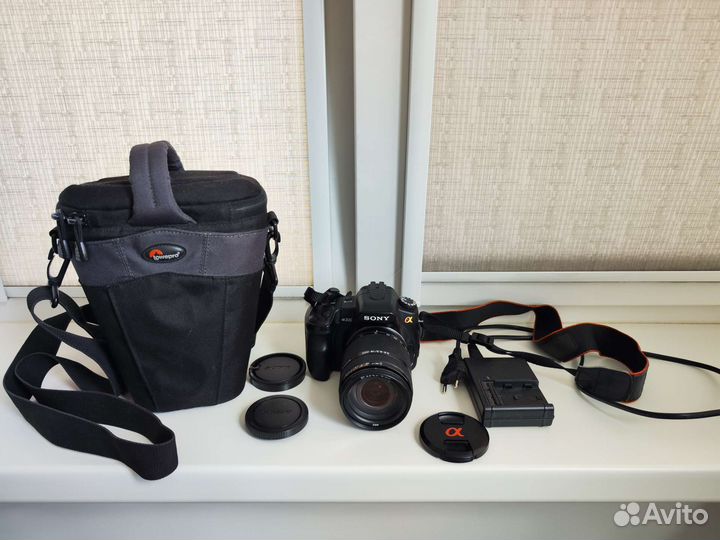 Sony dslr-a200 с объективом n50 (sal18200)