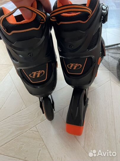 Роликовые коньки детские Tech Team Mizou и защита